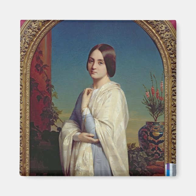 Íman Edouard Dubufe 1842 (Frente)