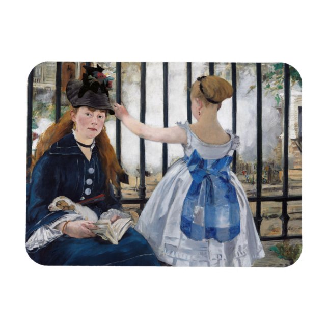 Íman Edouard Manet - A Ferrovia (Horizontal)