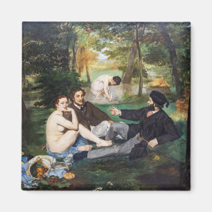 Íman Edouard Manet - Almoço na Relva