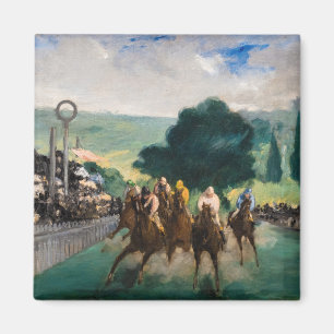 Íman Edouard Manet - As Raças em Longchamp