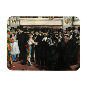 Íman Edouard Manet - Baile Mascarado na Ópera