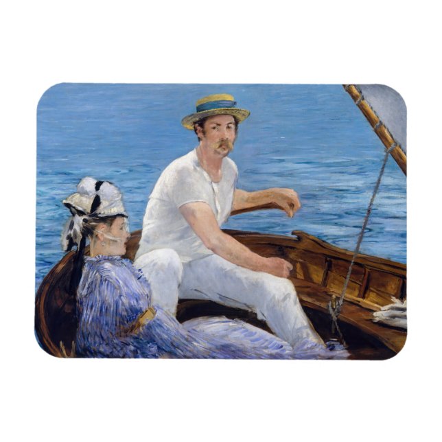 Íman Edouard Manet - Barco (Horizontal)