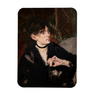 Íman Edouard Manet - Berthe Morisot com um Leque 1874