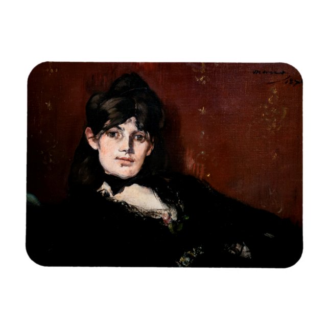 Íman Edouard Manet - Berthe Morisot Reclinada (Horizontal)