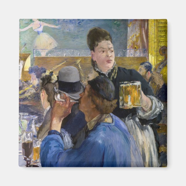 Íman Edouard Manet - Canto de um Café-Concerto (Frente)