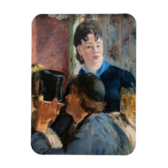 Íman Edouard Manet - Cerveja Garçonete (Vertical)