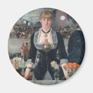 Íman Edouard Manet é um Bar no Folies-Bergère