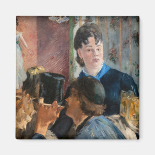 Íman Edouard Manet - garçonete servindo cerveja