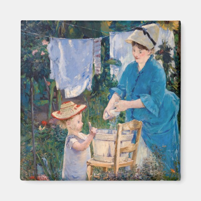 Íman Edouard Manet - Lavagem (Frente)