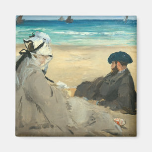 Íman Edouard Manet - Na Praia
