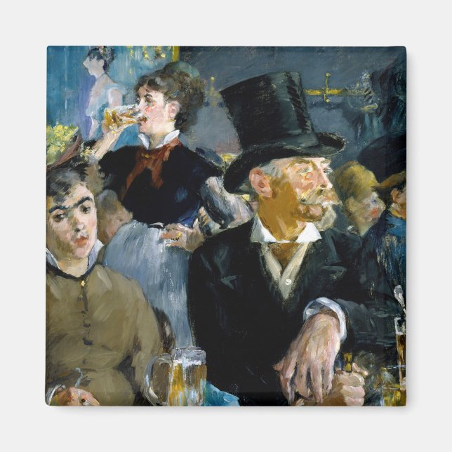 Íman Edouard Manet - No Café (Frente)