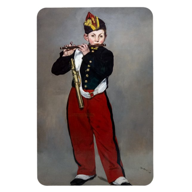 Íman Edouard Manet - O Jovem Flautista (Vertical)