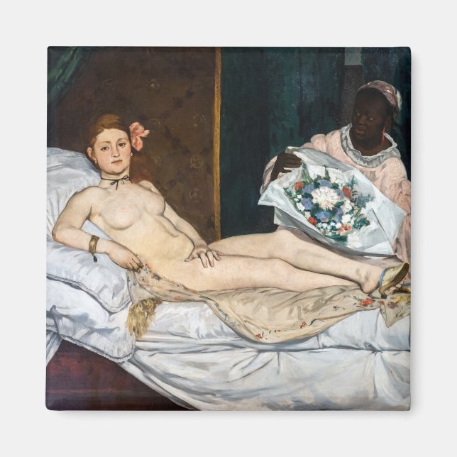 Íman Edouard Manet - Olympia (Frente)