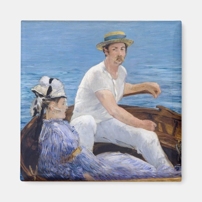 Íman Edouard Manet - Passeio de barco (Frente)