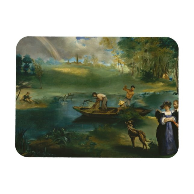 Íman Edouard Manet - Pesca (Horizontal)
