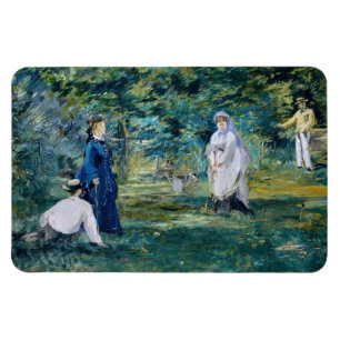 Íman Edouard Manet - Um Jogo de Croquet