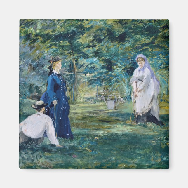 Íman Edouard Manet - Uma Partida de Croquet (Frente)