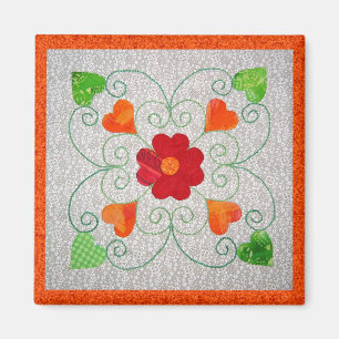 Íman Edredão irrisório dos corações - bloco #2