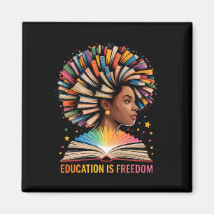 Íman Educação de História Negra É Livros de Liberdade H