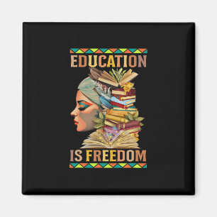 Íman Educação É Liberdade Afro-Americano História Negra