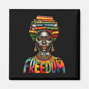Íman Educação é Liberdade Menina Negra Livros Histórico
