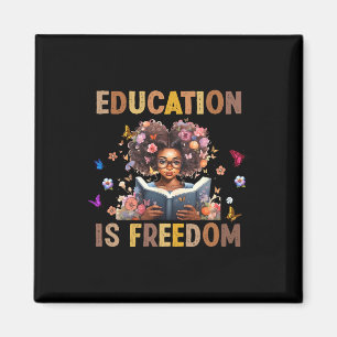 Íman Educação é Liberdade Menina Negra Livros Histórico