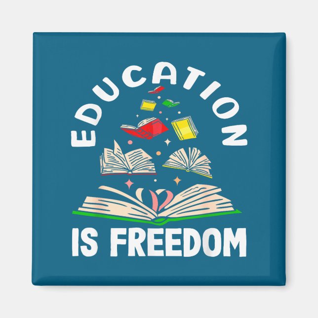 Íman Educação é liberdade mês da história negra  (Frente)