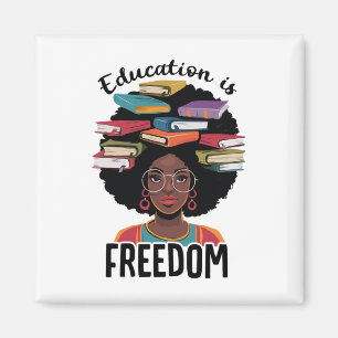 Íman Educação É Liberdade Professor Mês da História Neg