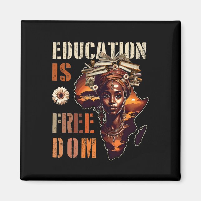 Íman Educação É Liberdade Professor Negro Livros Histór (Frente)