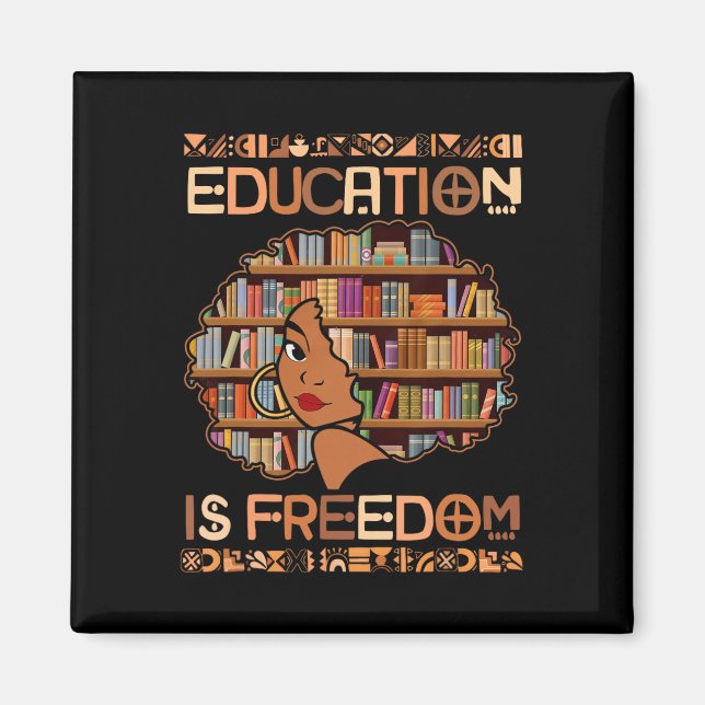 Íman Educação É Liberdade Professor Negro Livros Histór (Frente)