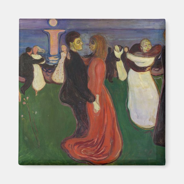 Íman Edvard Munch - A dança da vida (Frente)