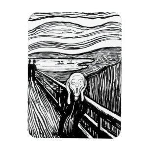 Íman Edvard Munch - A litografia do Gritar