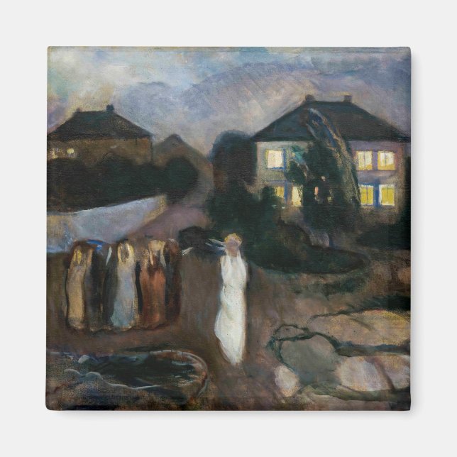 Íman Edvard Munch - A Tempestade (Frente)