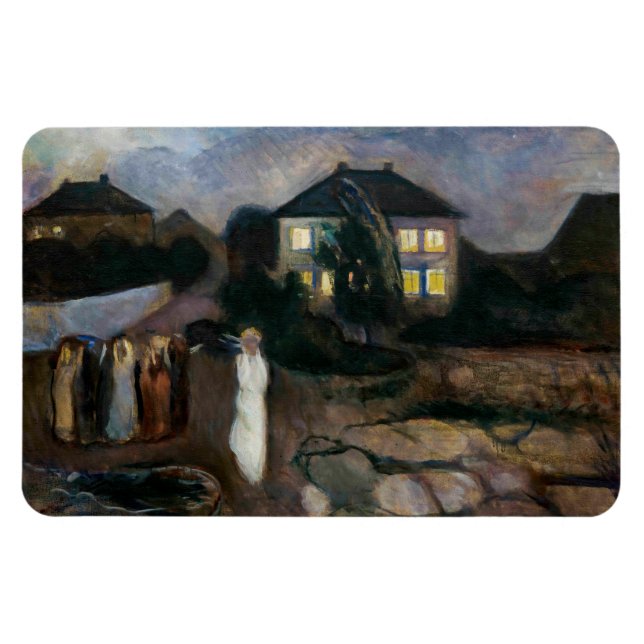 Íman Edvard Munch - A Tempestade (Horizontal)
