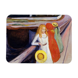 Íman Edvard Munch - As raparigas na Ponte 1901