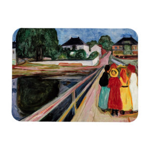 Íman Edvard Munch - As raparigas na Ponte 1902