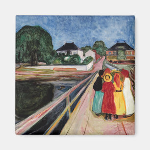 Íman Edvard Munch - As raparigas na Ponte 1902