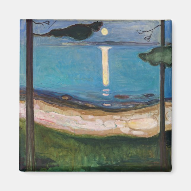 Íman Edvard Munch - Lua (Frente)