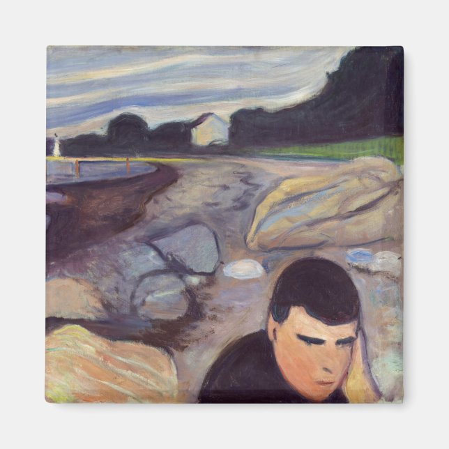 Íman Edvard Munch - Melancholy (Frente)