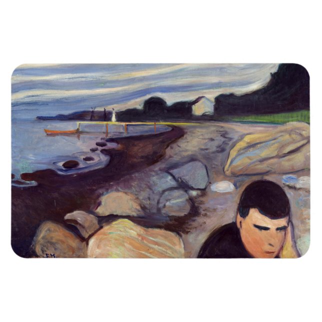 Íman Edvard Munch - Melancholy (Horizontal)