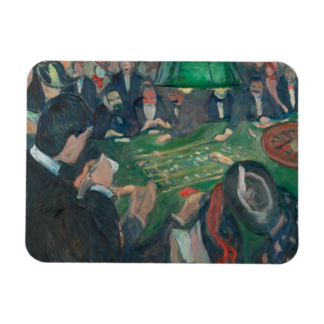 Íman Edvard Munch - Na Mesa Roulette (Horizontal)