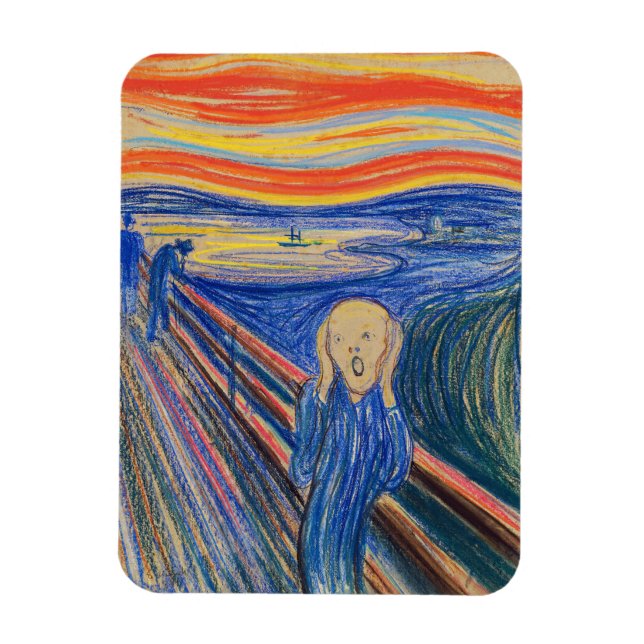 Íman Edvard Munch - O Gritar 1895 (Vertical)