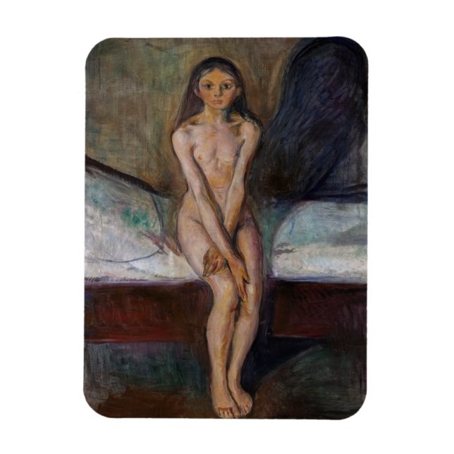 Íman Edvard Munch - Puberdade (Vertical)