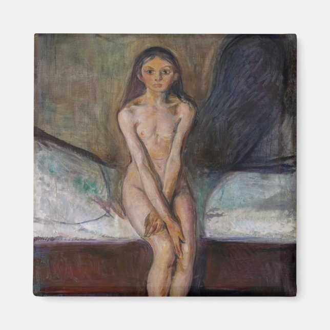 Íman Edvard Munch - Puberdade (Frente)