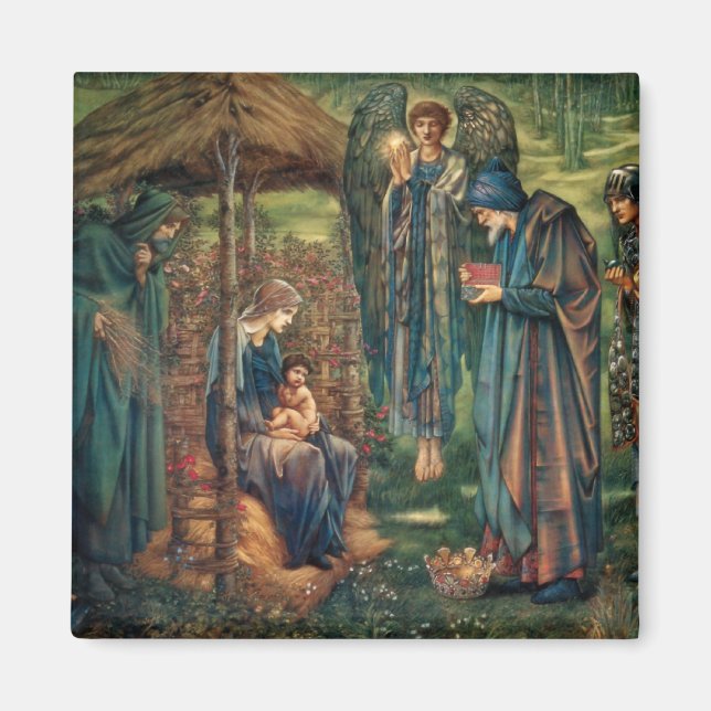Íman Edward Burne-Jones: Estrela de Belém (Frente)