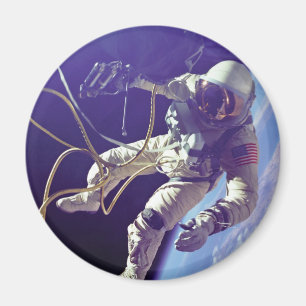 Íman Edward H. White First American Space Walker NASA