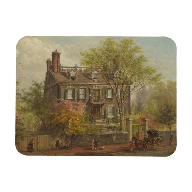 Íman Edward Lamson Henry - A Casa John Hancock (Horizontal)