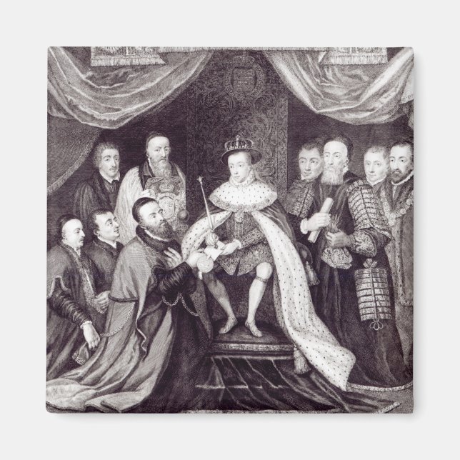 Íman Edward VI Concedendo a Carta (Frente)