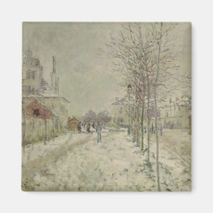 Íman Efeito da neve de Claude Monet  