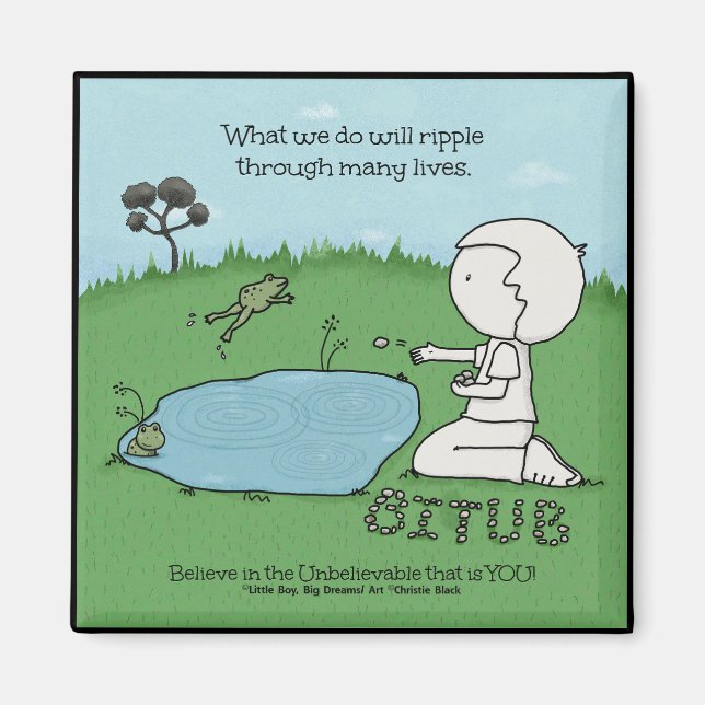 Íman Efeito de réplica (Frente)